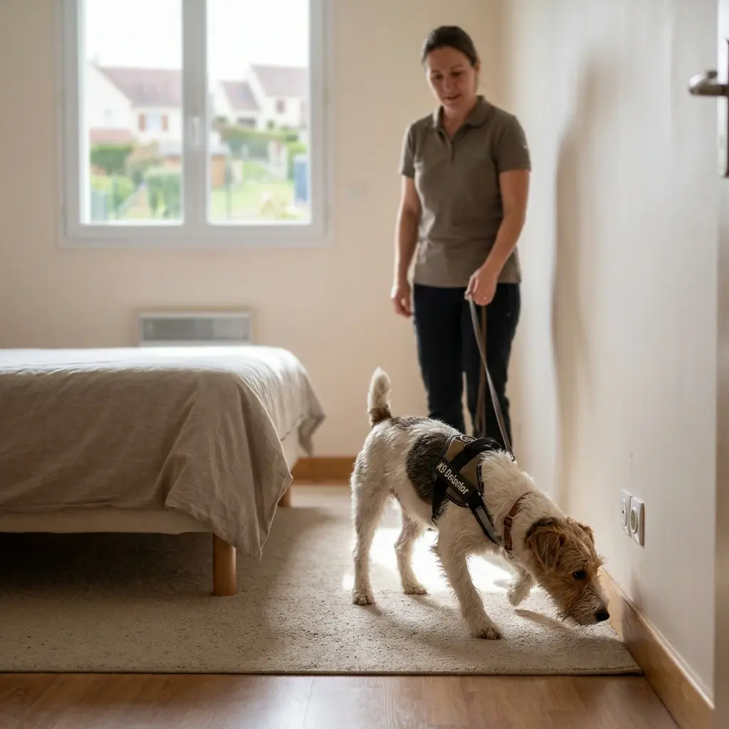Détection canine punaise de lit Dampmart (77400)