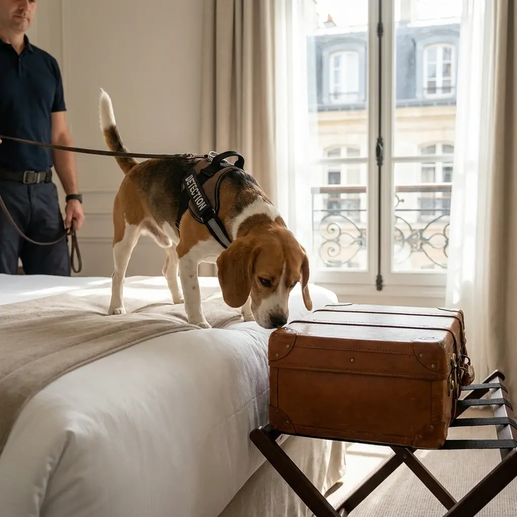 Le fonctionnement de la détection canine sur le terrain