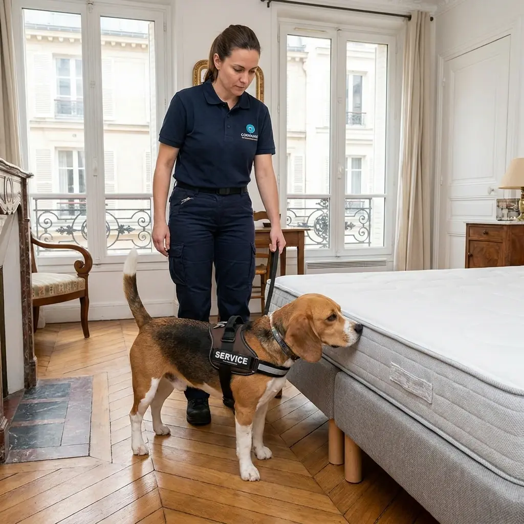 Détection canine punaise de lit Thorigny-sur-Marne (77400)
