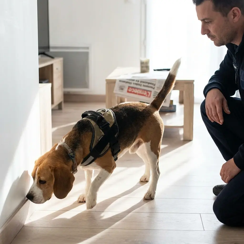 Comment se déroule la détection canine à Claye-Souilly ?
