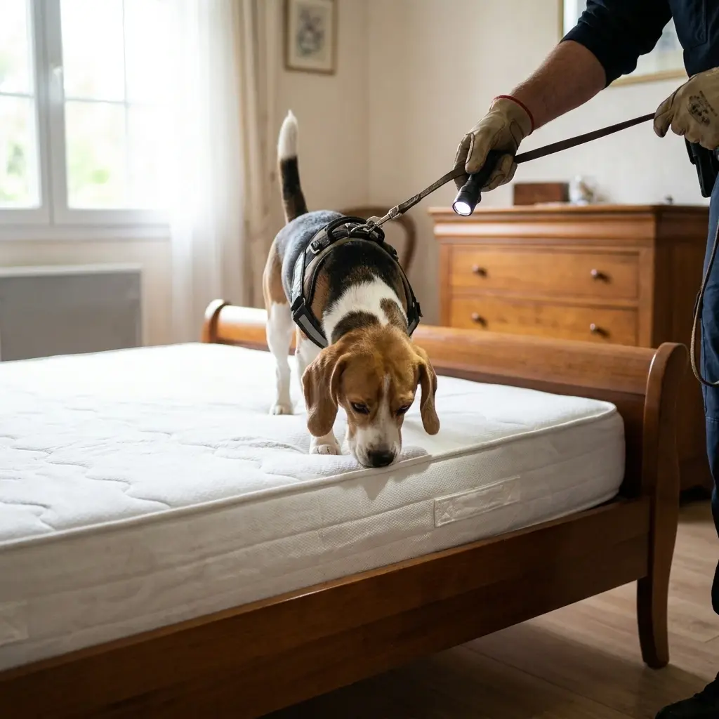 Détection canine punaise de lit Villevaudé (77410)