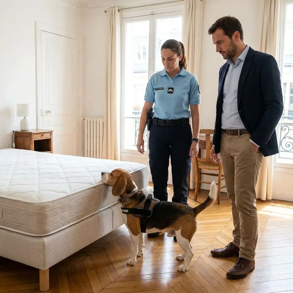 Comment se déroule la détection canine à Esbly ?