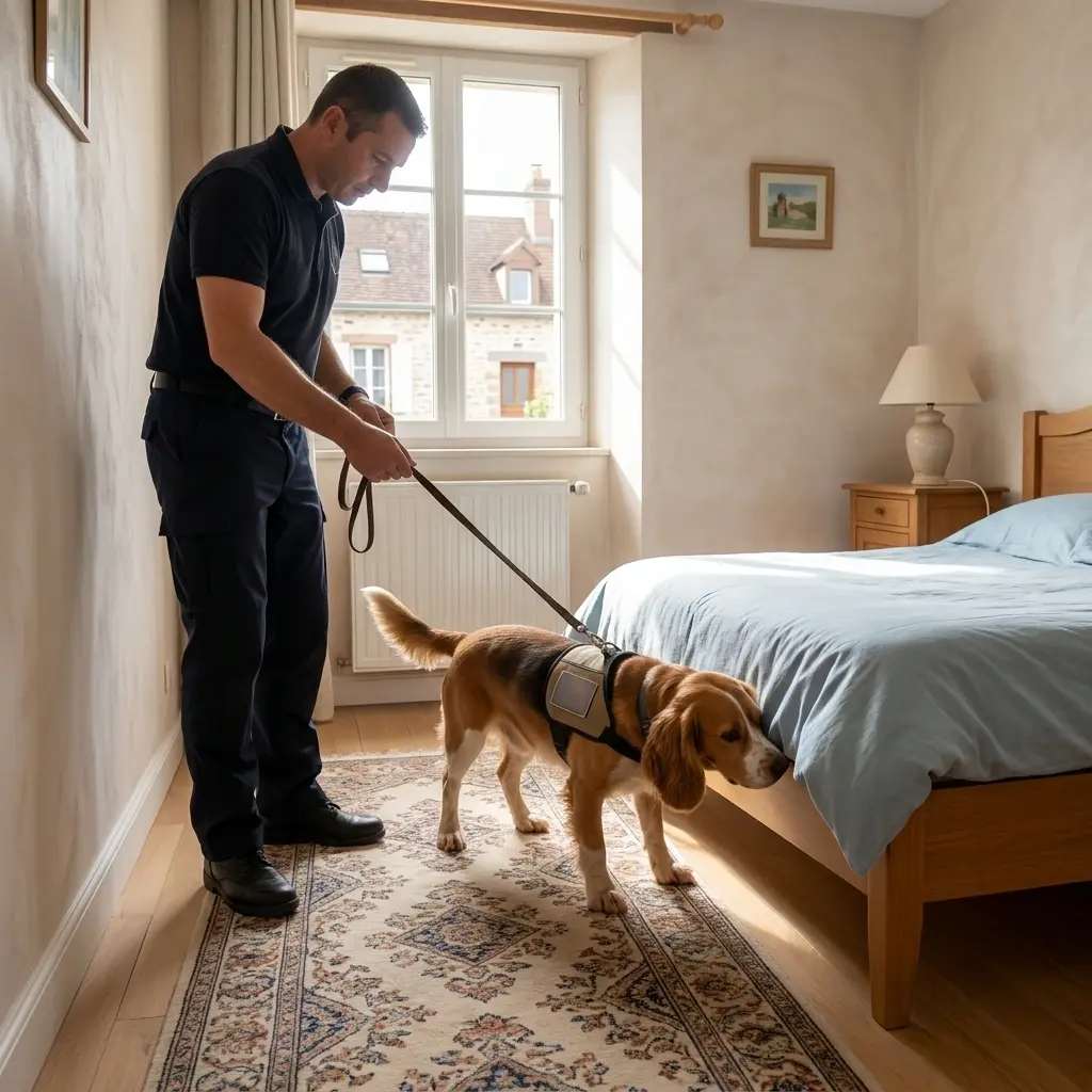 Détection canine punaise de lit Souppes-sur-Loing (77460)