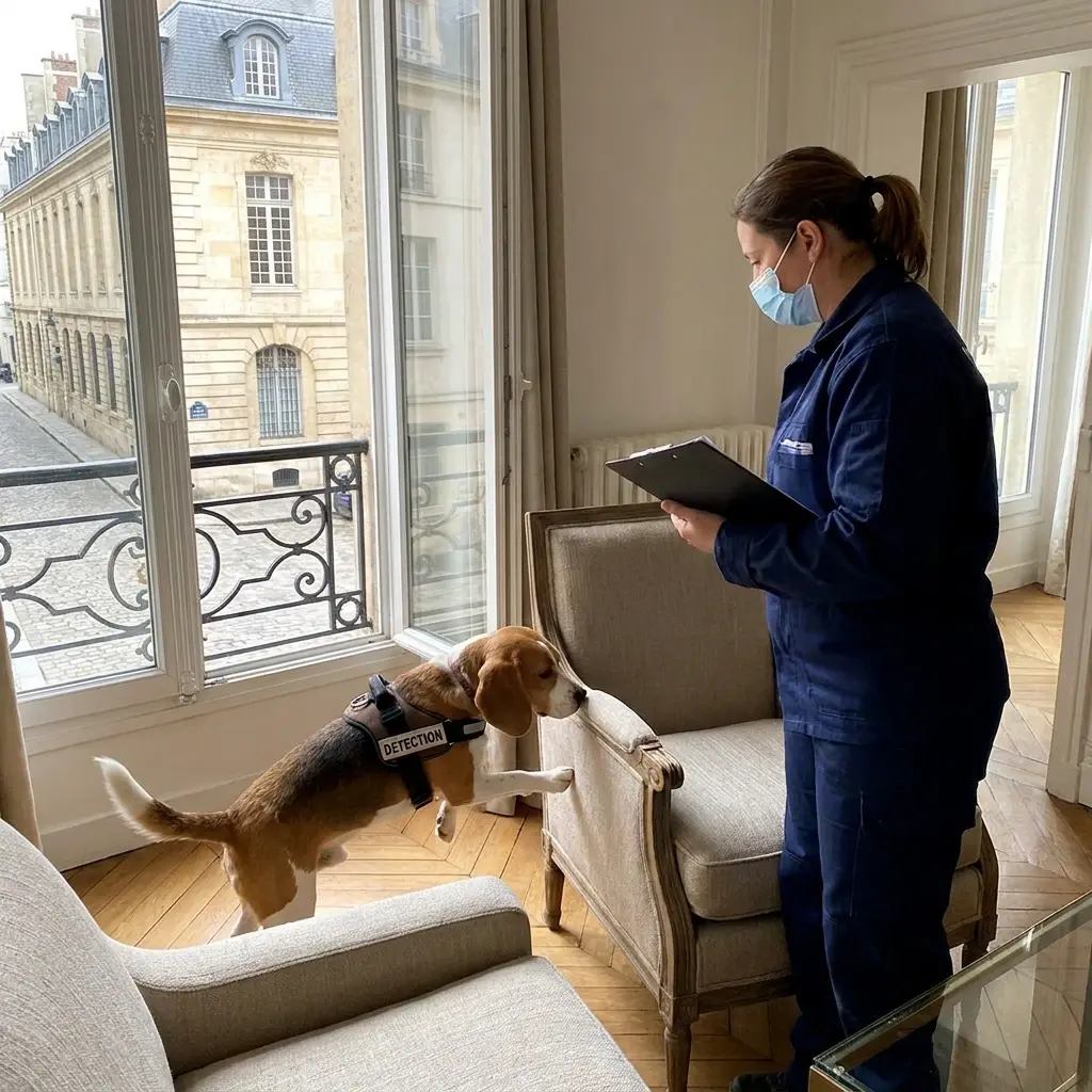 Comment se déroule la détection canine à Bray-sur-Seine ?