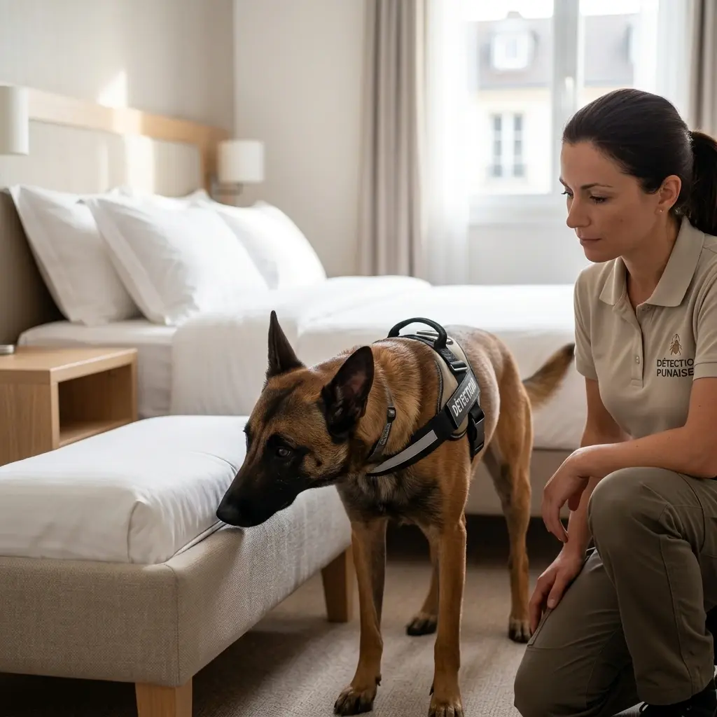 Détection canine punaise de lit Chelles (77500)