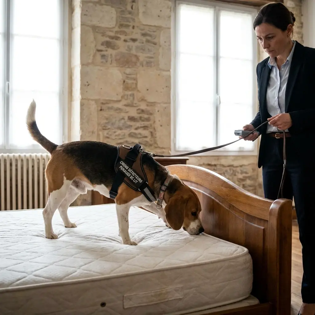 Comment se déroule la détection canine à Rebais ?