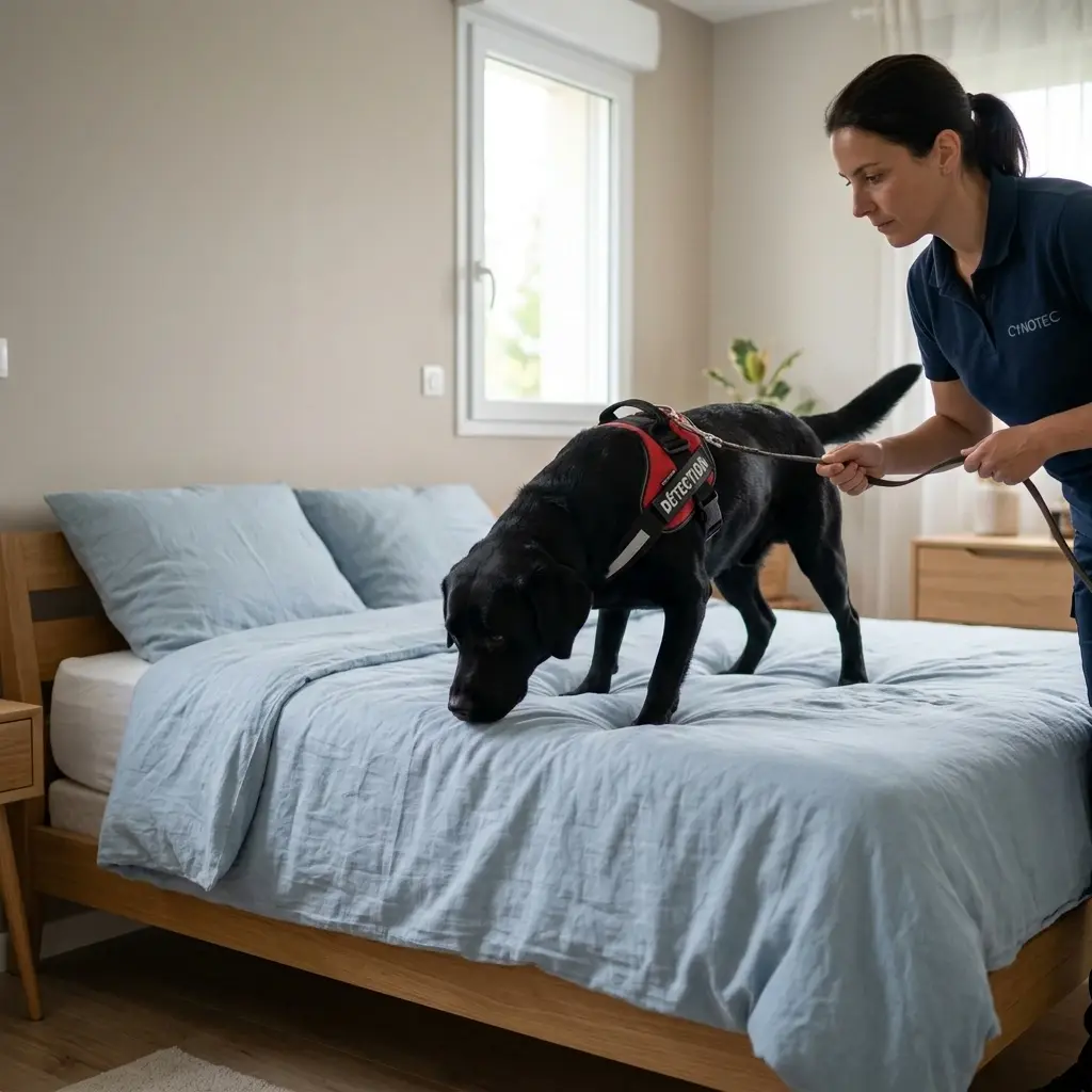 Comment se déroule la détection canine à Moissy-Cramayel ?