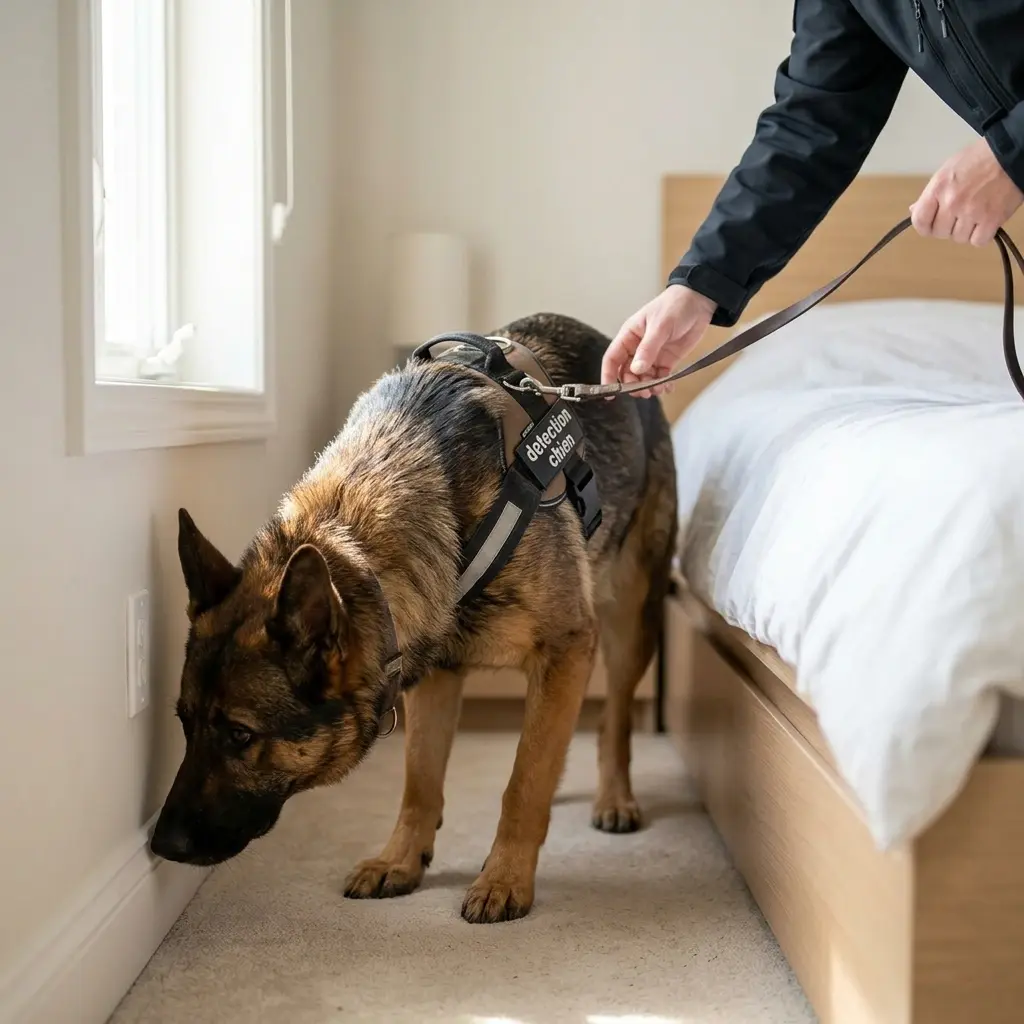 Détection canine punaise de lit Moissy-Cramayel (77550)