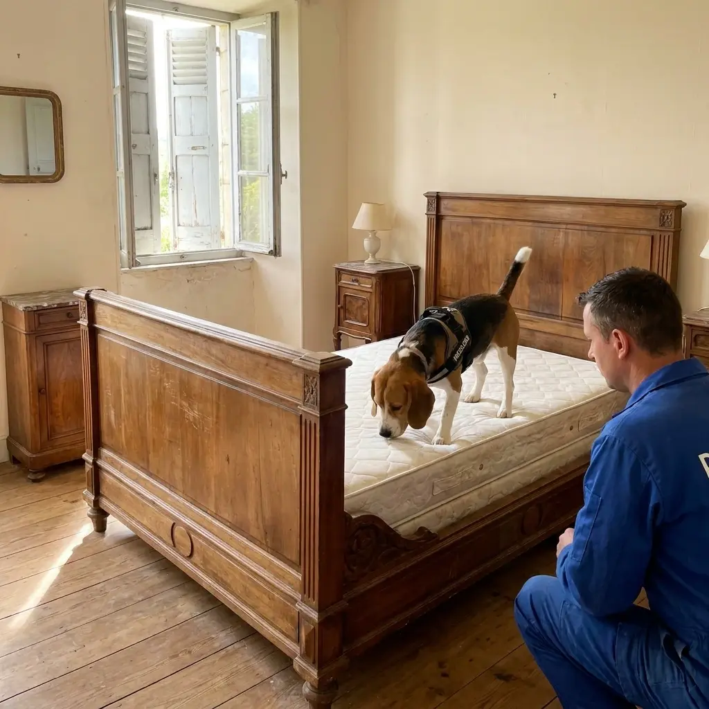 Détection canine punaise de lit Château-Landon (77570)