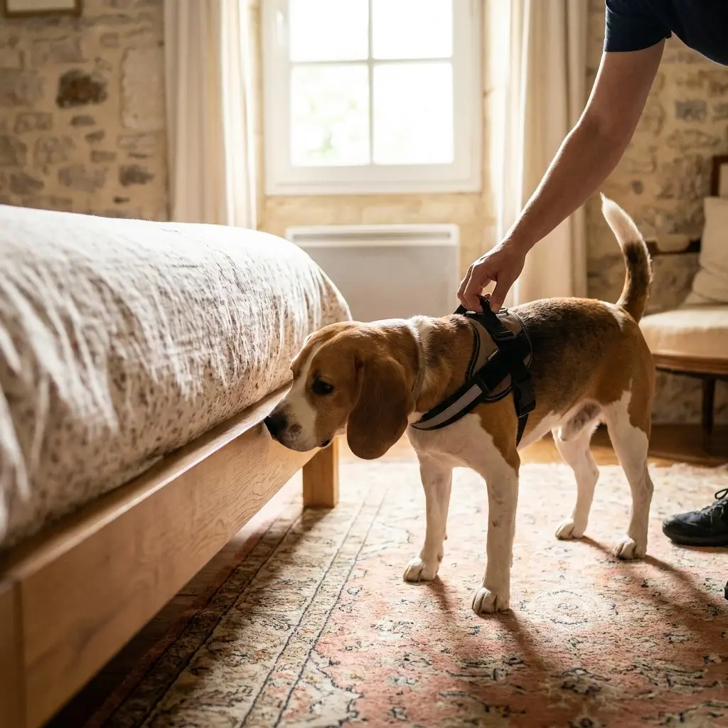 Détection canine punaise de lit Crécy-la-Chapelle (77580)