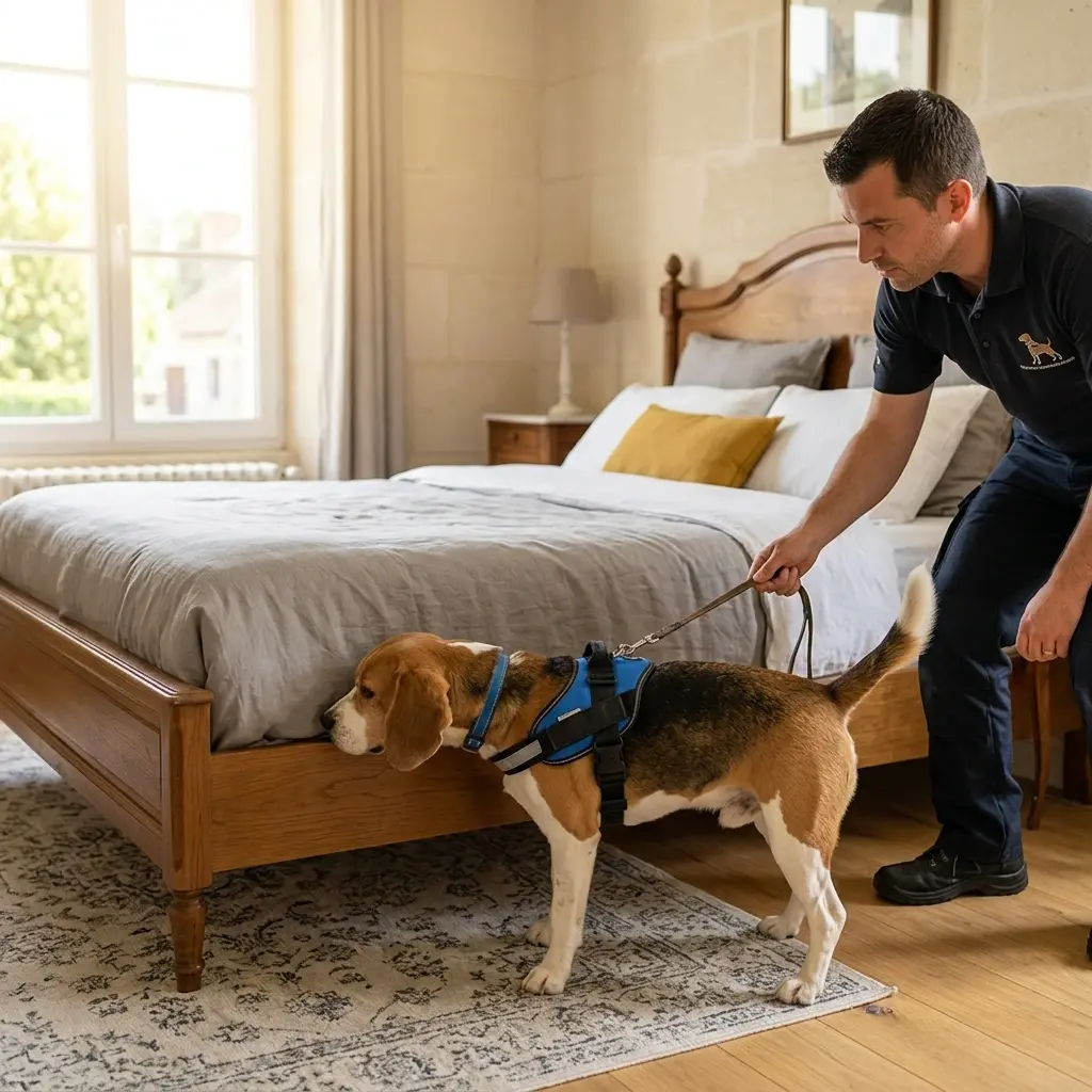 Détection canine punaise de lit Villiers-sur-Morin (77580)