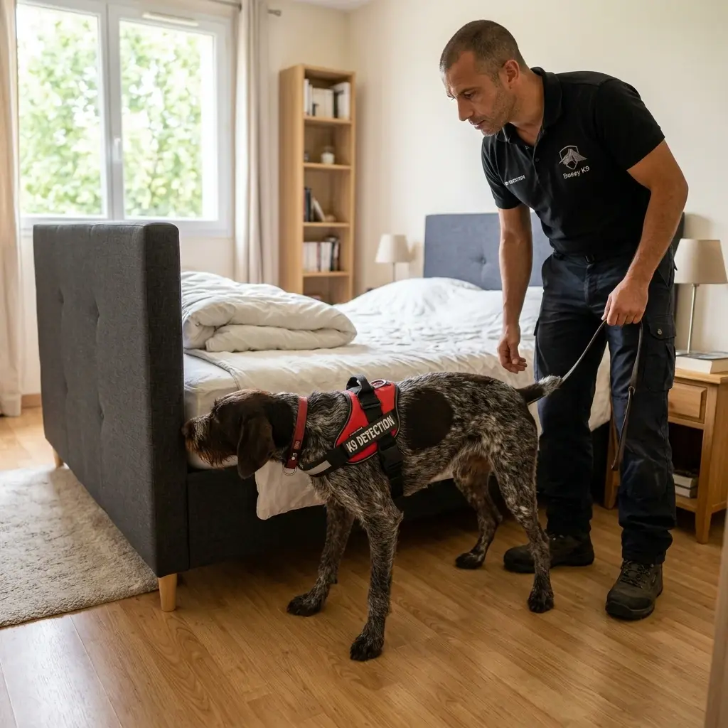 Comment se déroule la détection canine à Bussy-Saint-Georges ?