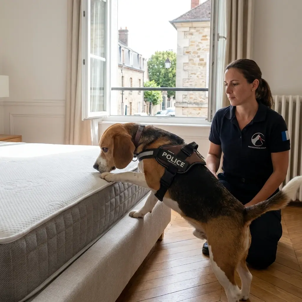Détection canine punaise de lit Chanteloup-en-Brie (77600)