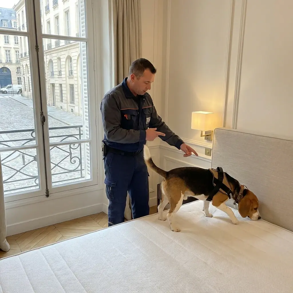 Comment fonctionne la détection canine sur place ?
