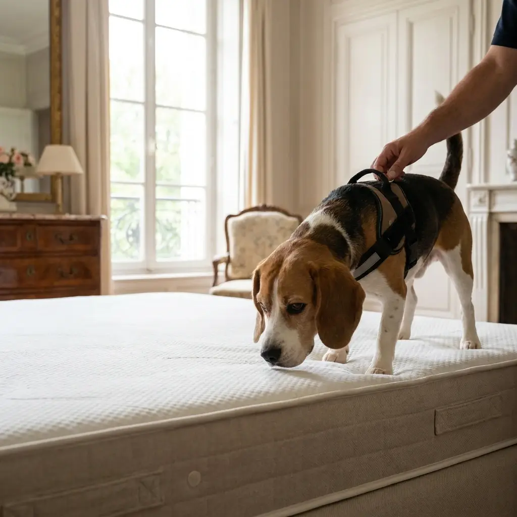 Détection canine punaise de lit Fontenay-Trésigny (77610)