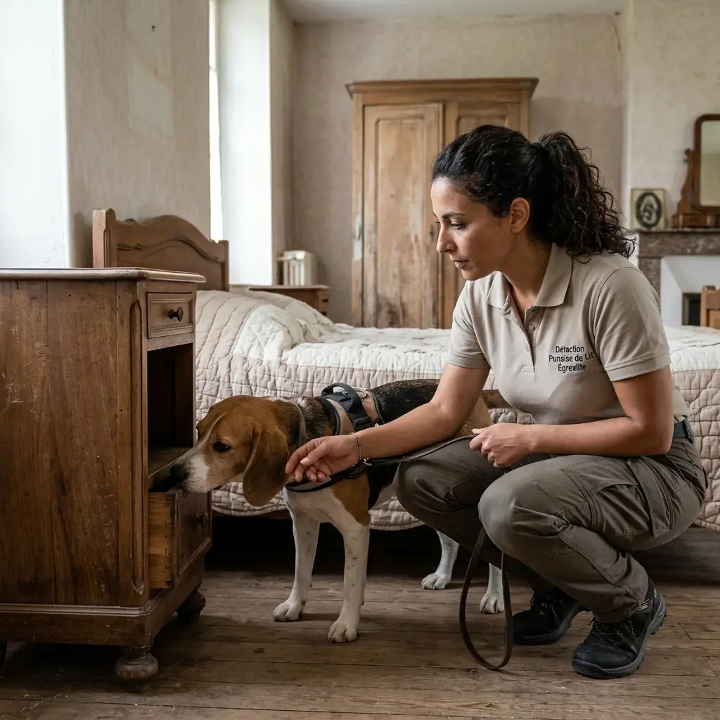 Le processus de détection canine et l'action curative
