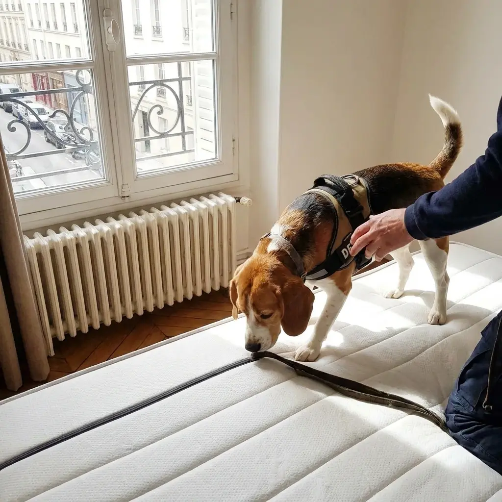 Comment réagir avant l'arrivée du chien expert à Saint-Mammès