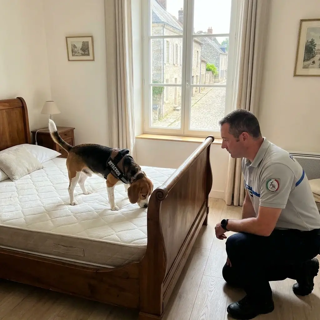 Comment se déroule la détection canine à Saint-Mammès ?