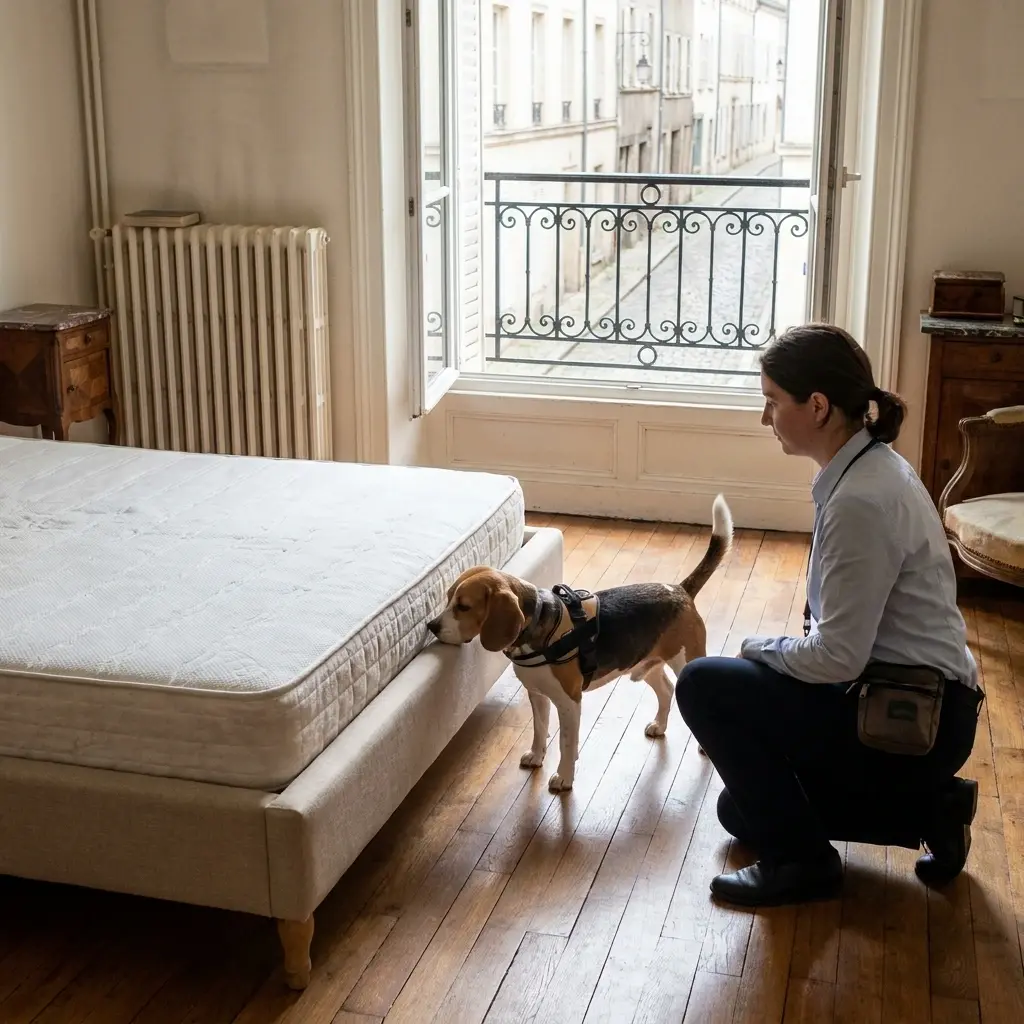 Détection canine punaise de lit Saint-Mammès (77670)