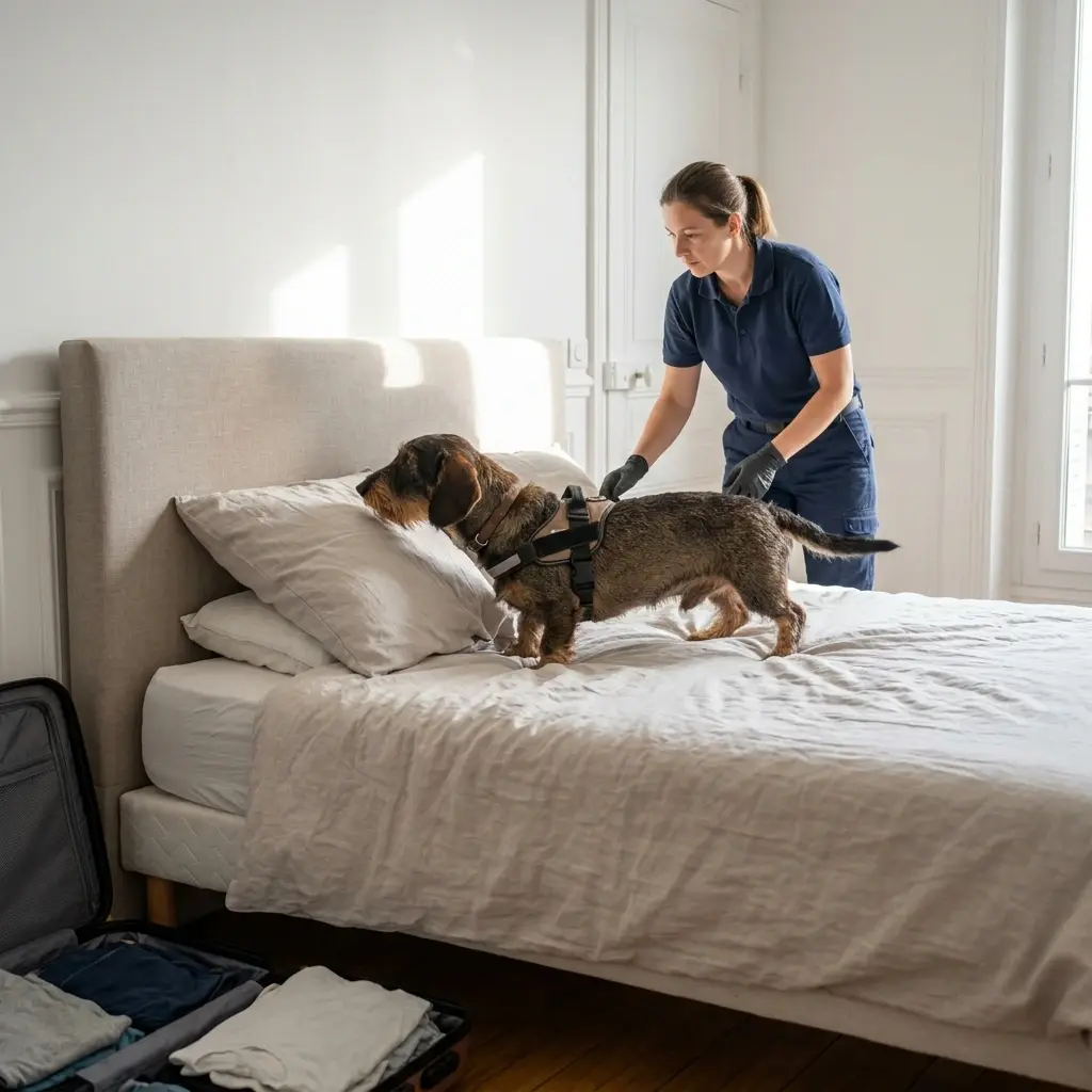 Détection canine punaise de lit Chessy (77700)