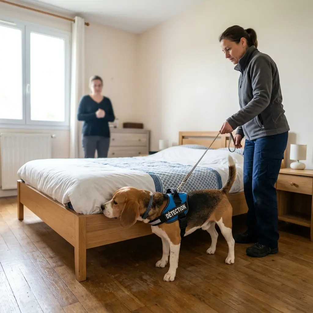 Comment se déroule la détection canine à Coupvray ?