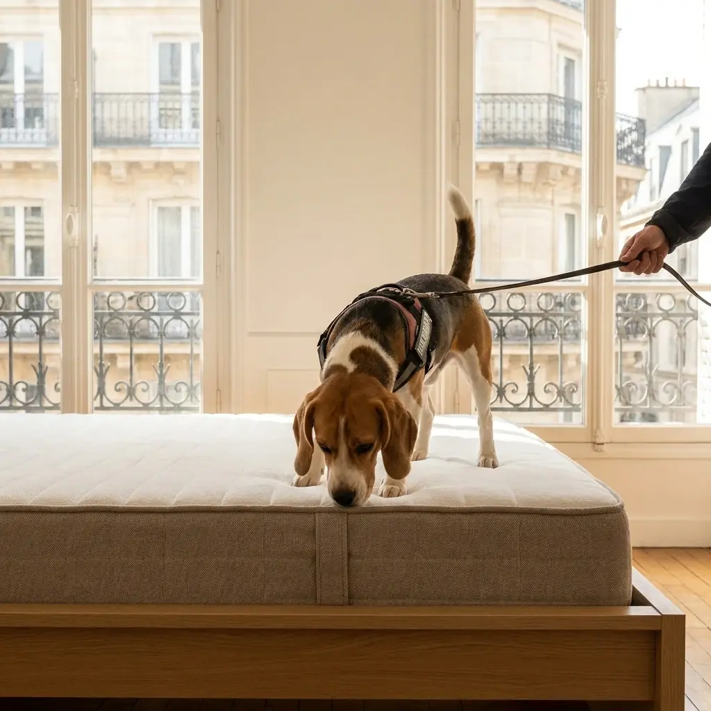 Comment se déroule la détection canine à Mormant ?