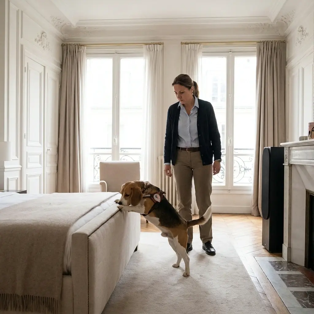 Détection canine punaise de lit Thomery (77810)