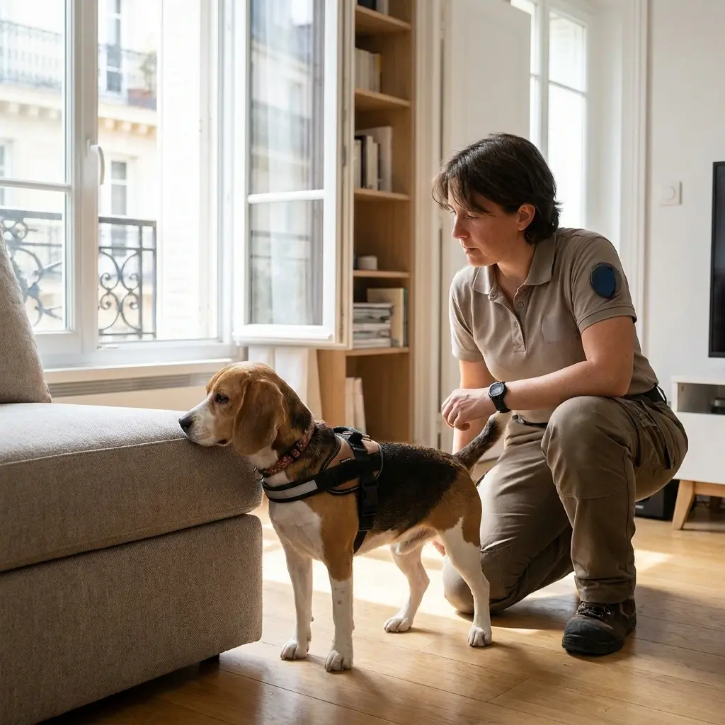 Pourquoi choisir notre service de Détection canine punaise de lit à Saint-Germain-sur-Morin ?