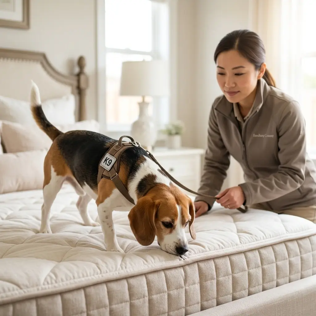 Comment réagir avant le passage du chien expert à Perthes ?