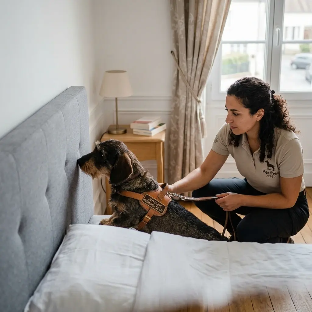 Pourquoi choisir notre détection canine à Perthes ?