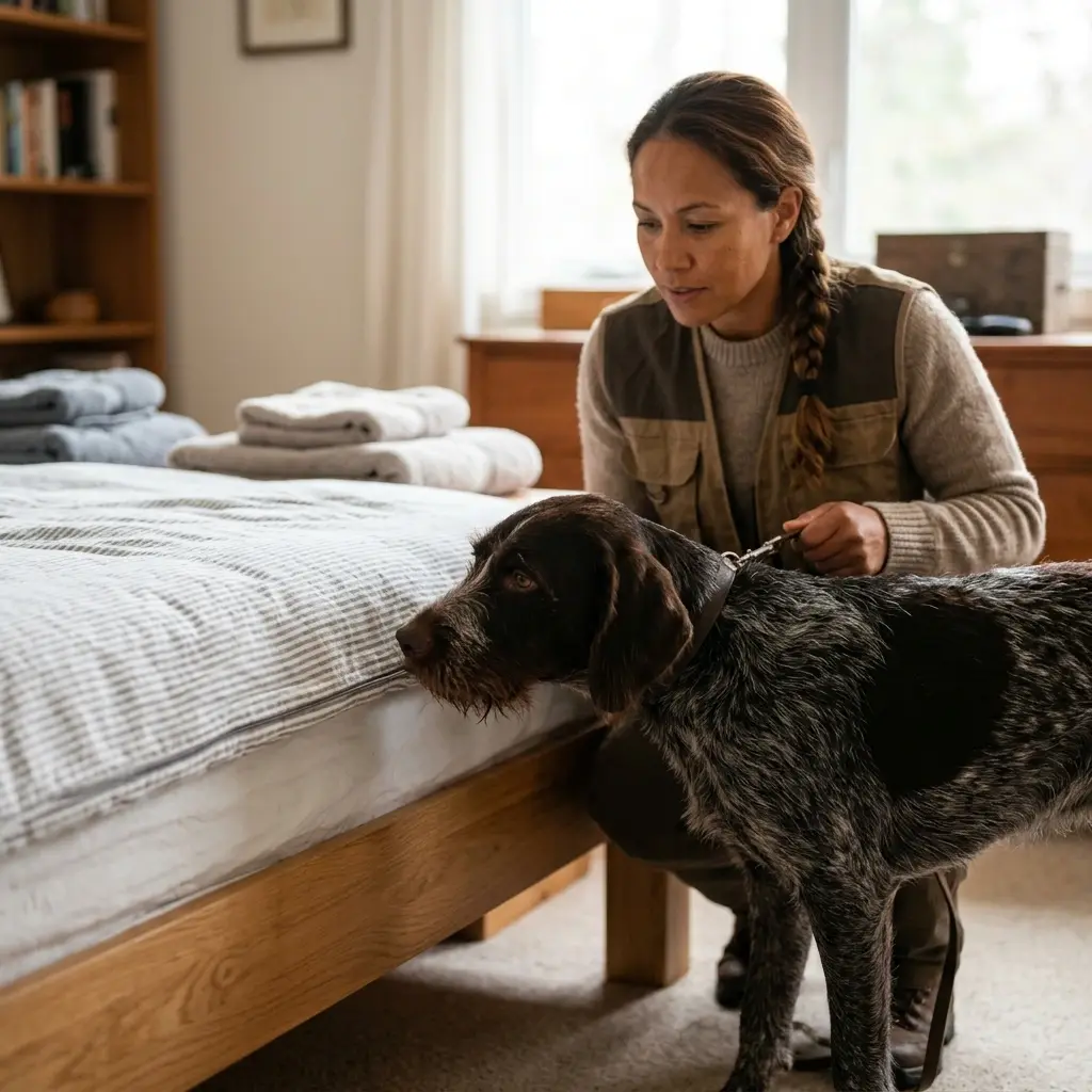 Comment se déroule la détection canine à Perthes ?