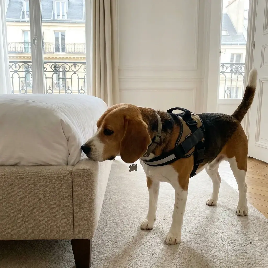 Le fonctionnement de la recherche canine sur site