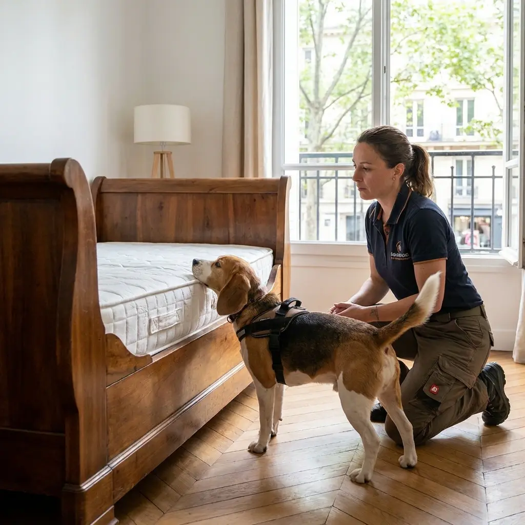 Détection canine punaise de lit Le Vésinet (78110)