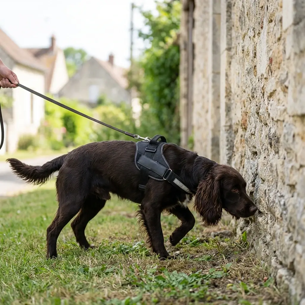 Le fonctionnement de la détection canine sur site