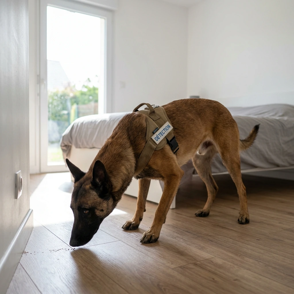 Comment se déroule la détection canine à Magny-les-Hameaux ?