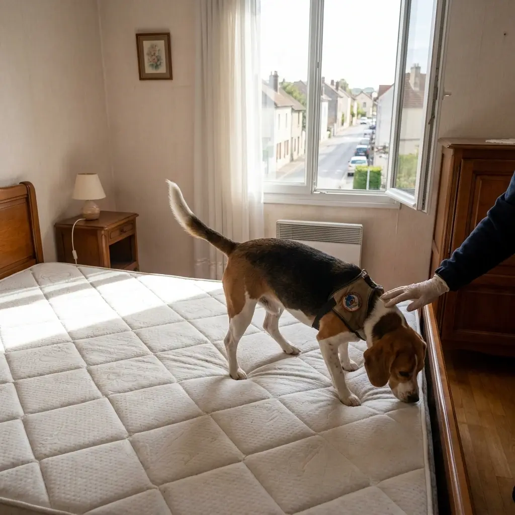 Comment se déroule la détection canine aux Mureaux ?