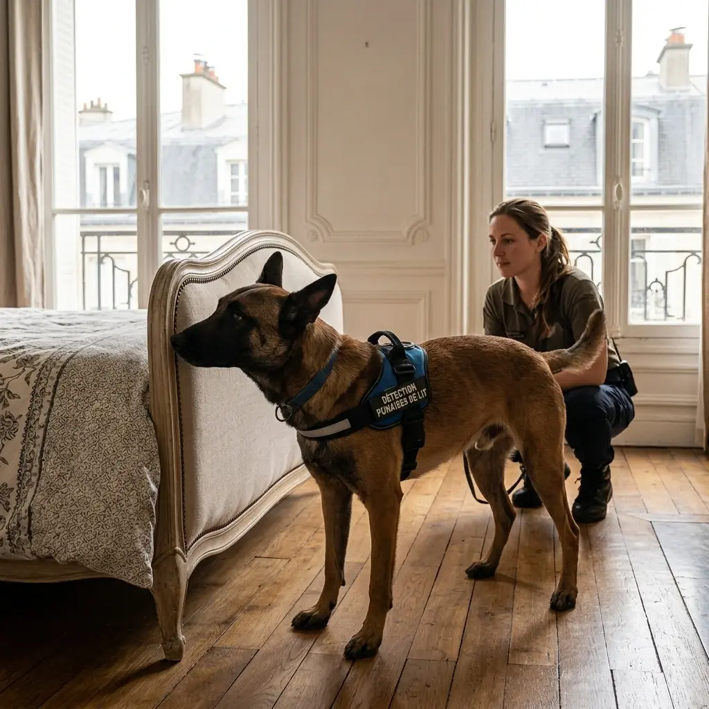 Détection canine punaise de lit Le Chesnay-Rocquencourt (78150)