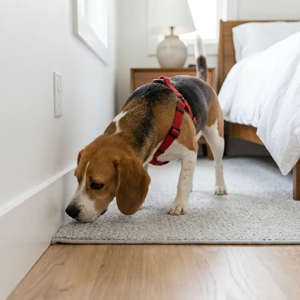 Prévenir l'infestation et préparer la venue du chien expert