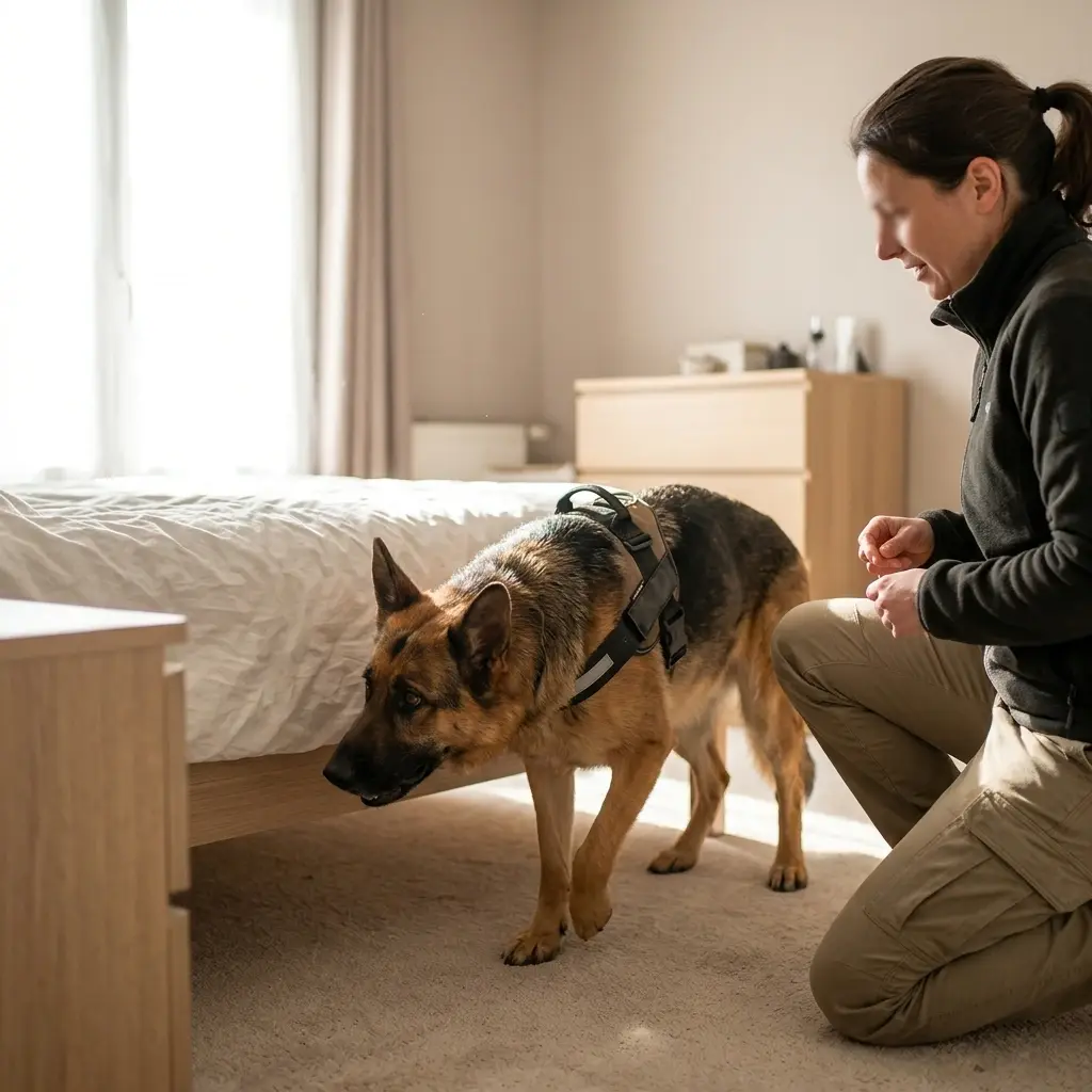 Le processus de détection canine et son application