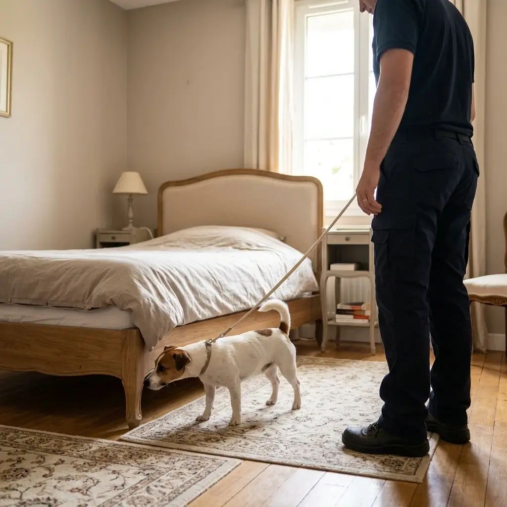 Comment fonctionne la recherche canine sur le terrain
