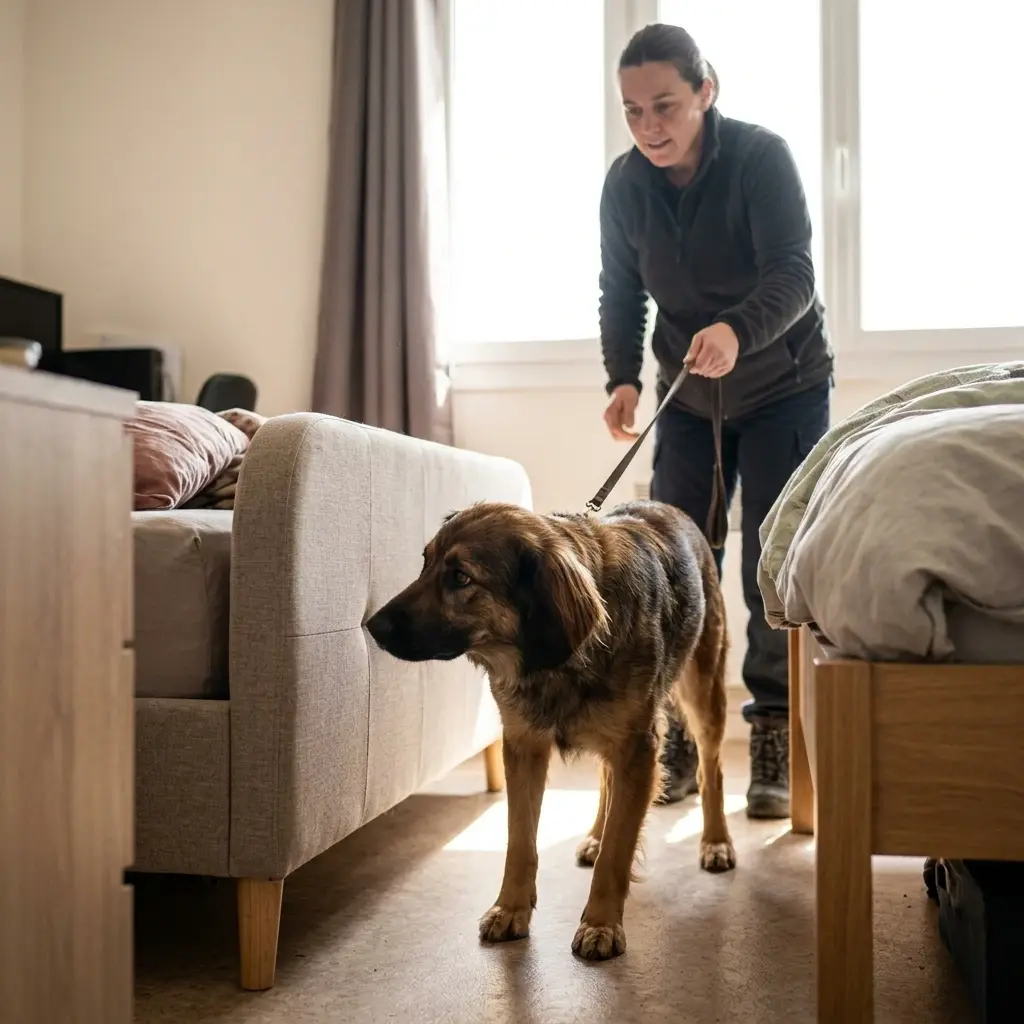 Comment se déroule la détection canine à Mantes-la-Jolie ?