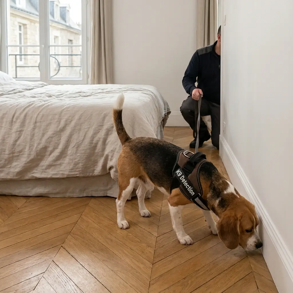 Détection canine punaise de lit Meulan-en-Yvelines (78250)