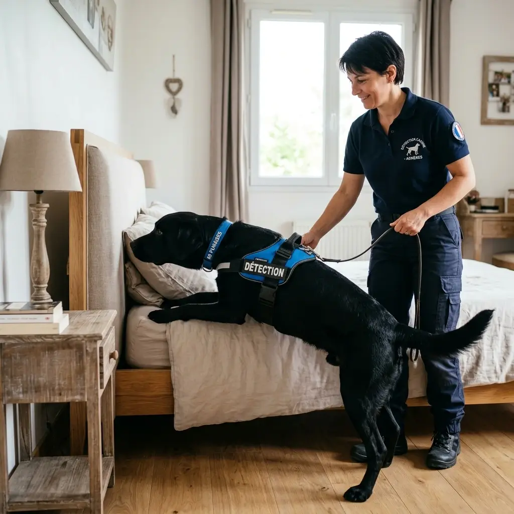 Détection canine punaise de lit Achères (78260)