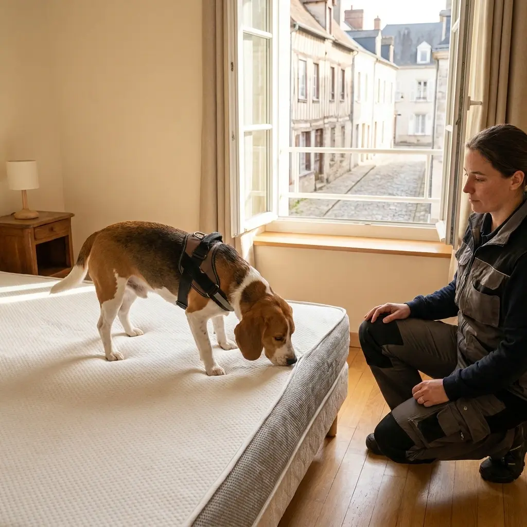 Détection canine punaise de lit Maurepas (78310)