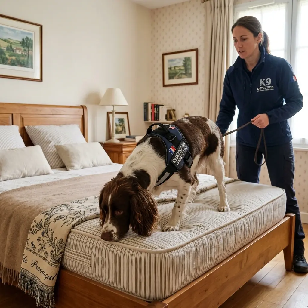 Détection canine punaise de lit Le Mesnil-Saint-Denis (78320)