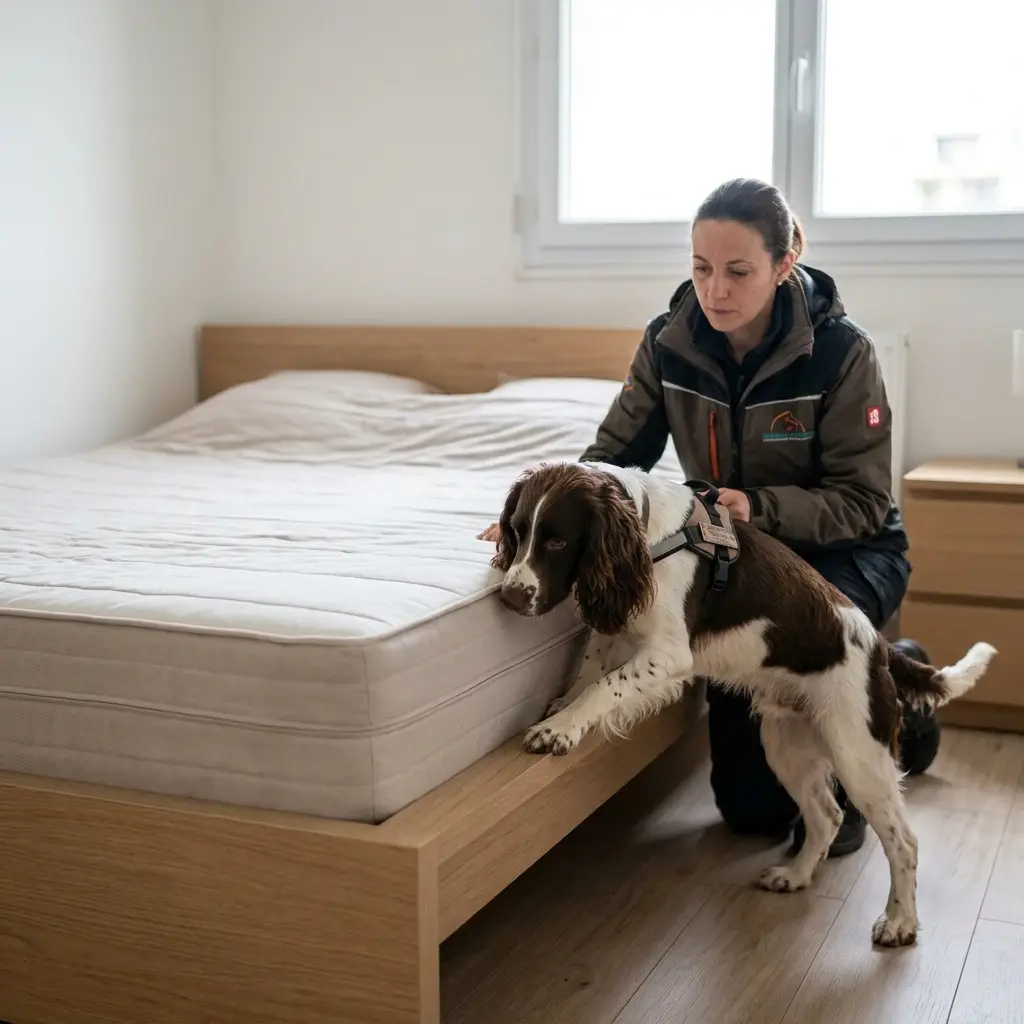 Détection canine punaise de lit Fontenay-le-Fleury (78330)
