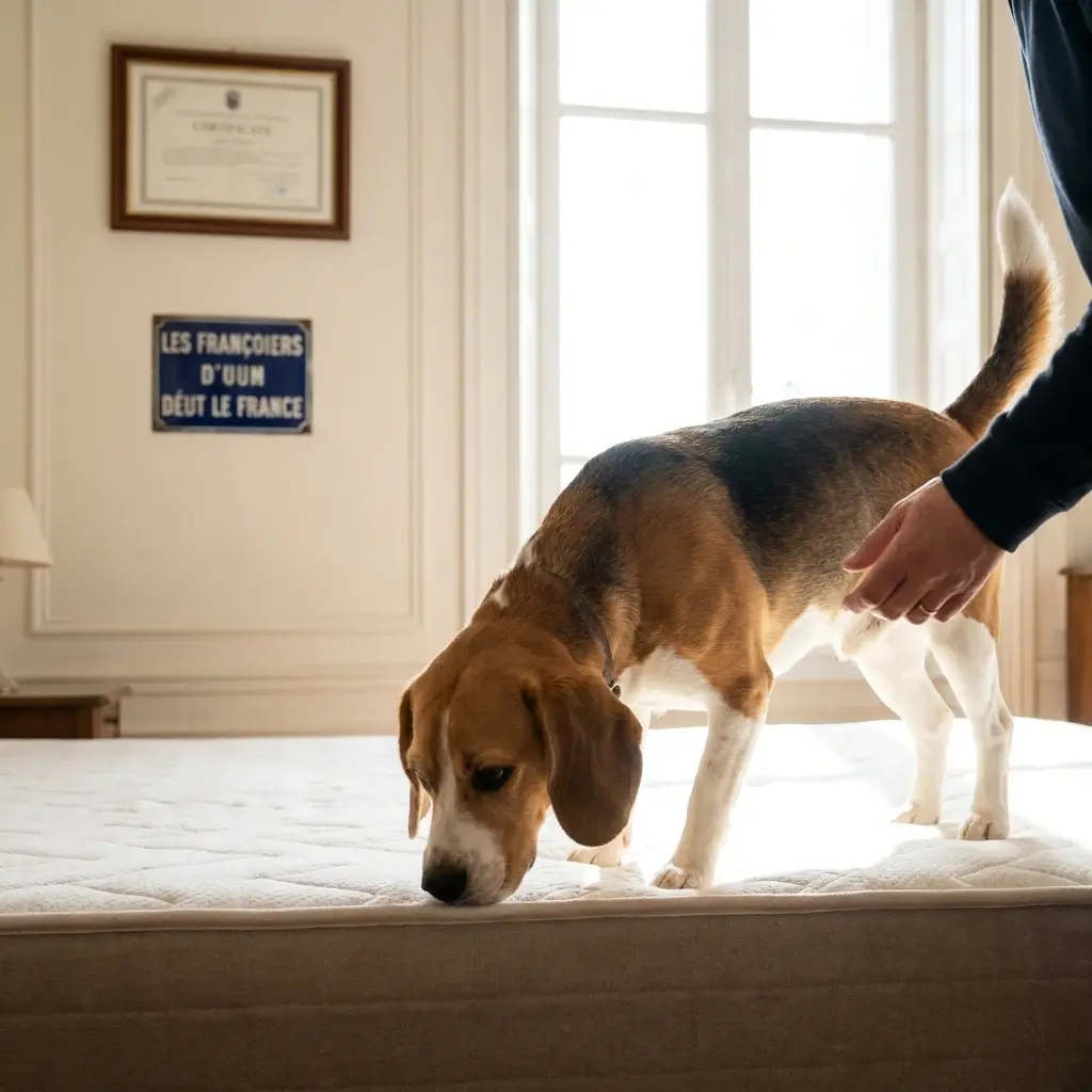Comment se déroule la détection canine à Jouy-en-Josas ?