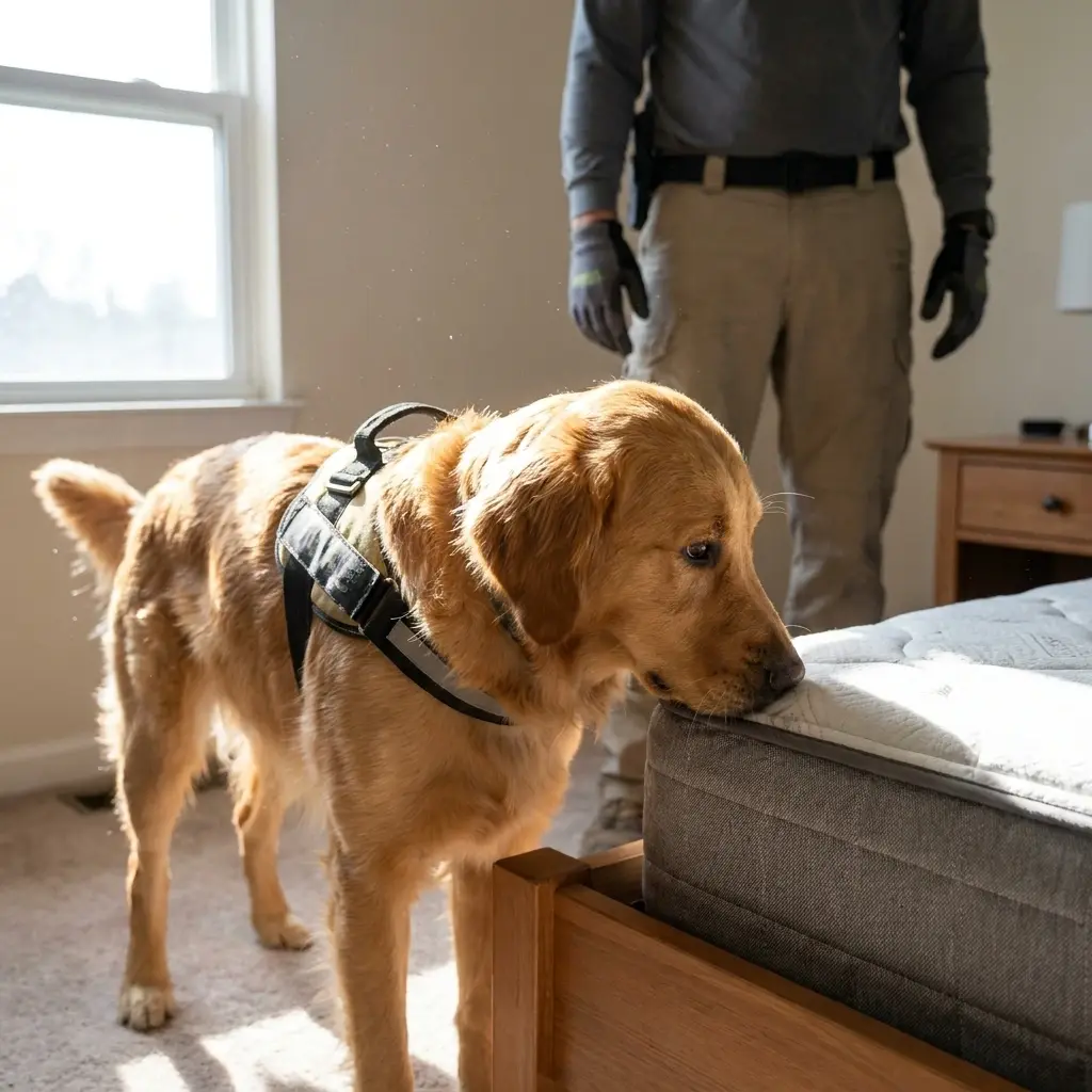 Détection canine punaise de lit Jouy-en-Josas (78350)