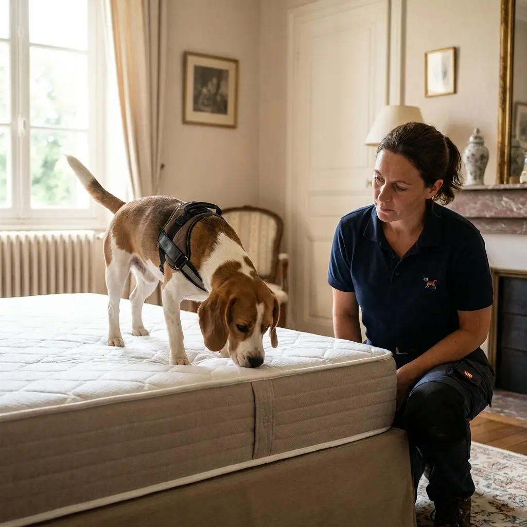 Détection canine punaise de lit Montesson (78360)
