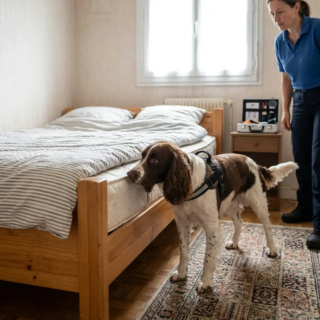 Détection canine punaise de lit Bougival (78380)